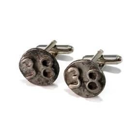 1938 Railroad Date Nail Cufflinks