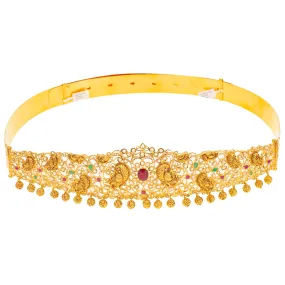 22K Yellow Gold Vaddanam Belt (210.9gm)