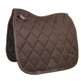 BACK ON TRACK AIRFLOW SADDLE PAD DRESSAGE - BROWN