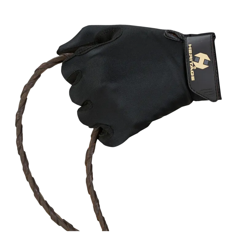 BLACK PERFORMANCE RIDING GLOVE