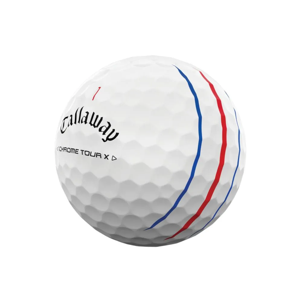 Callaway Chrome Tour X 24 Triple Track White Golf Balls - 4 Dozen Pack