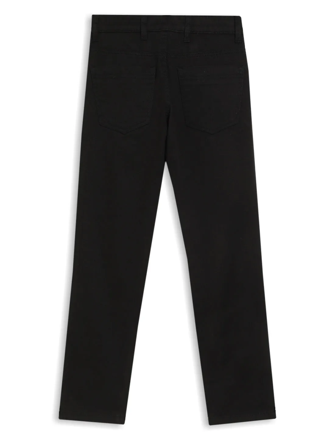 Cantabil Boy's Black Casual Trousers