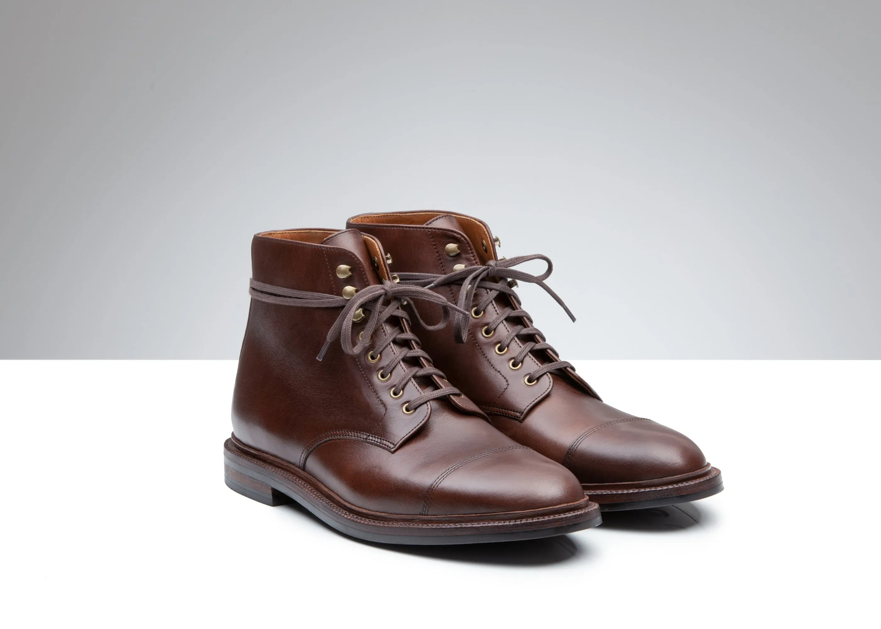 Cap Toe Boot Crimson Chromexcel