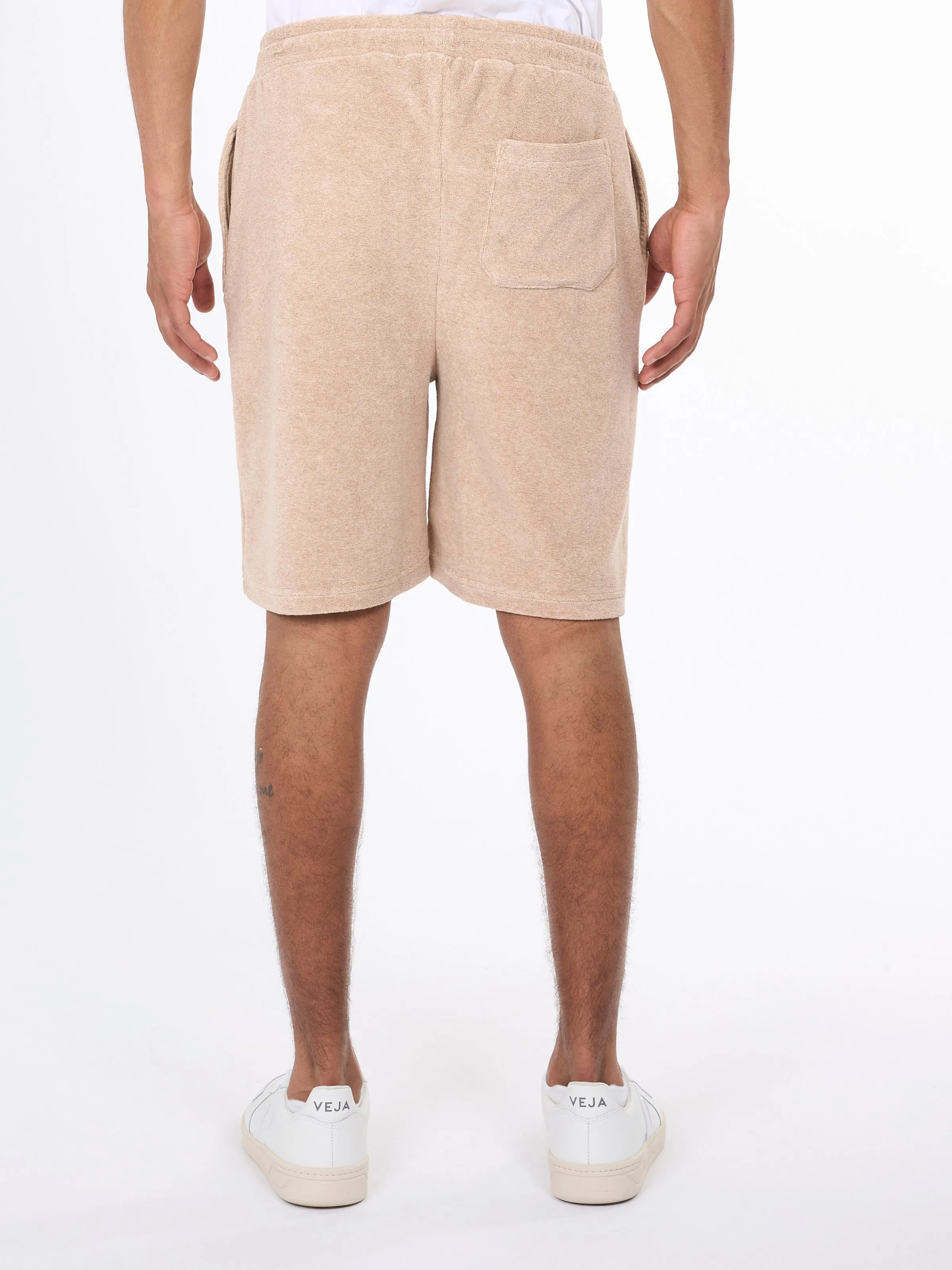 Casual terry shorts - Safari