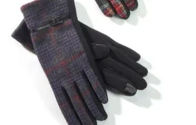 Charlie Paige Plaid Gloves