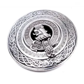 Clan Crest Buckle Circle M-Z