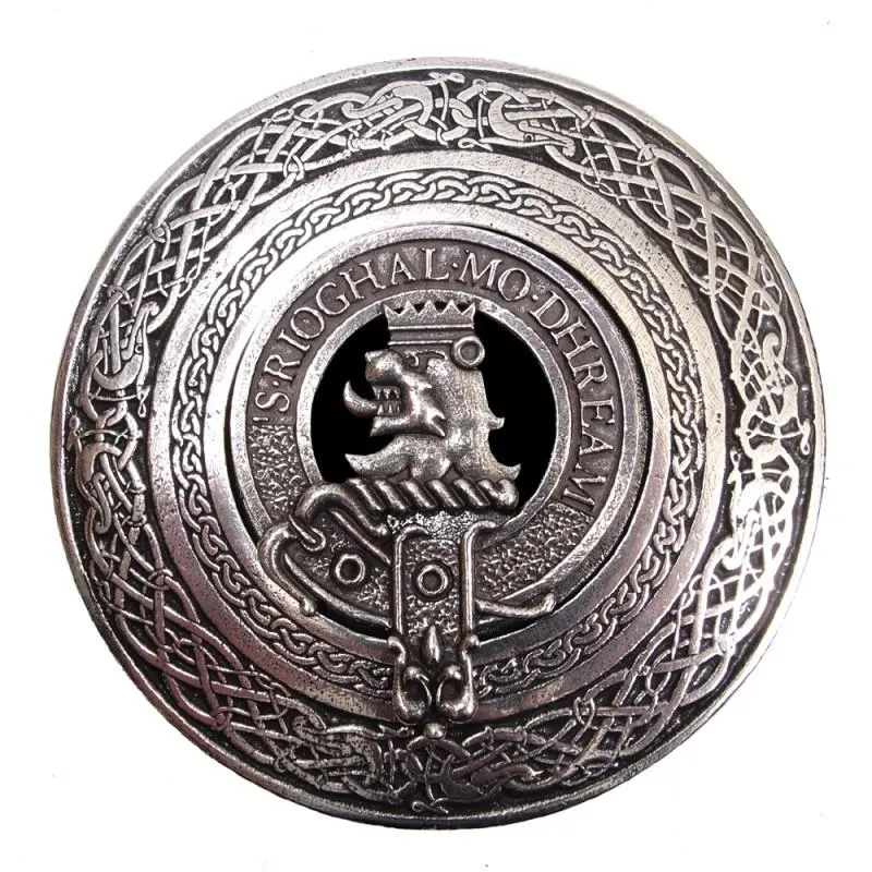 Clan Crest Buckle Circle M-Z