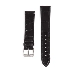 Classique Glossy Alligator Watch Strap