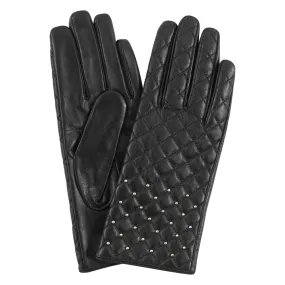 Depeche Leather Stud Gloves