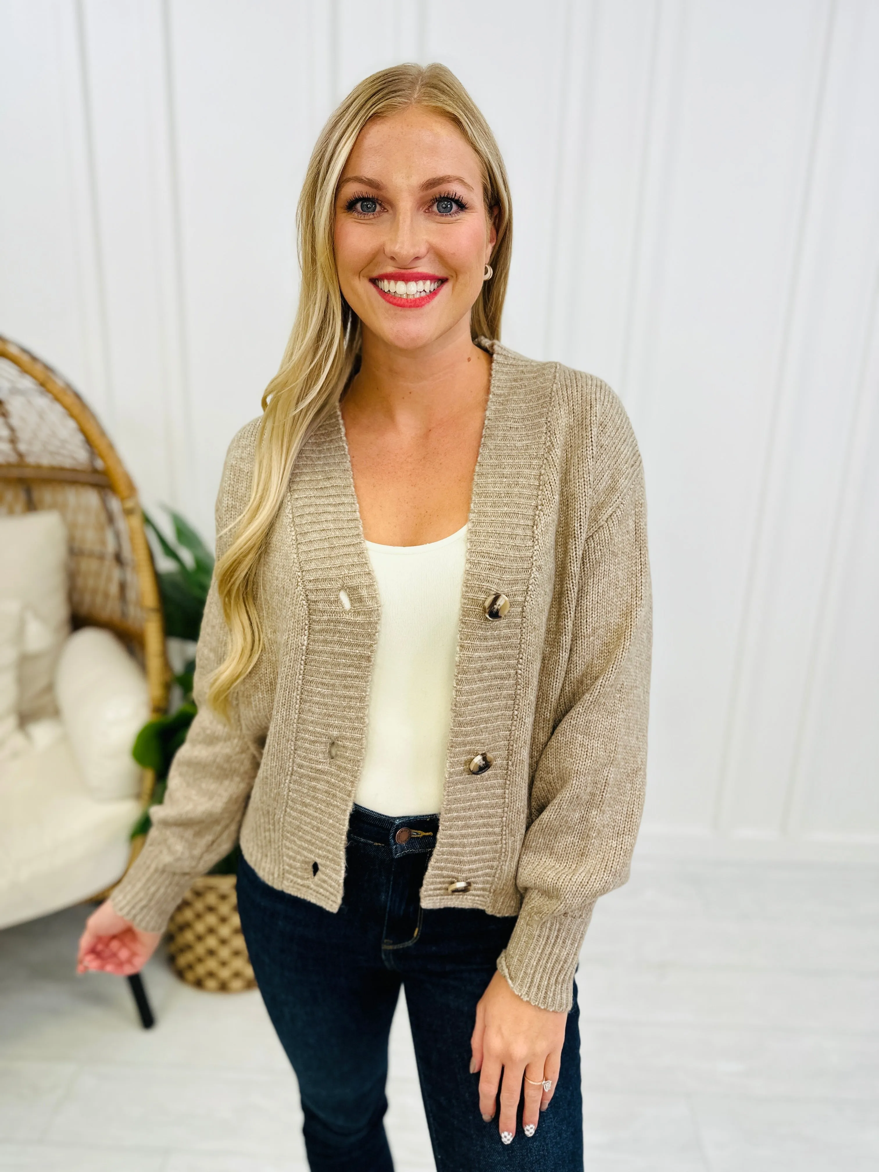 DOORBUSTER! Paying Close Attention Cardigan- Multiple Colors!