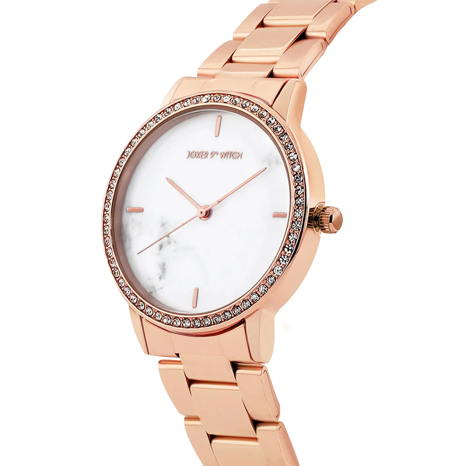 Euphoria Rosegold Watch Bracelet Stack