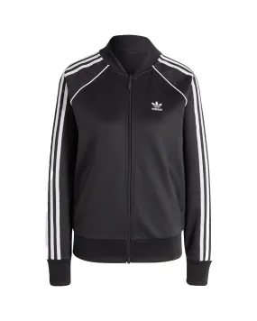 Felpa Donna Adidas Superstar Track Top Nero