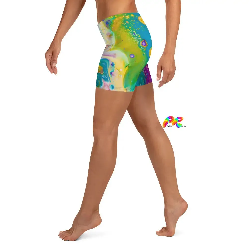 Fluidity Festival Yoga Shorts