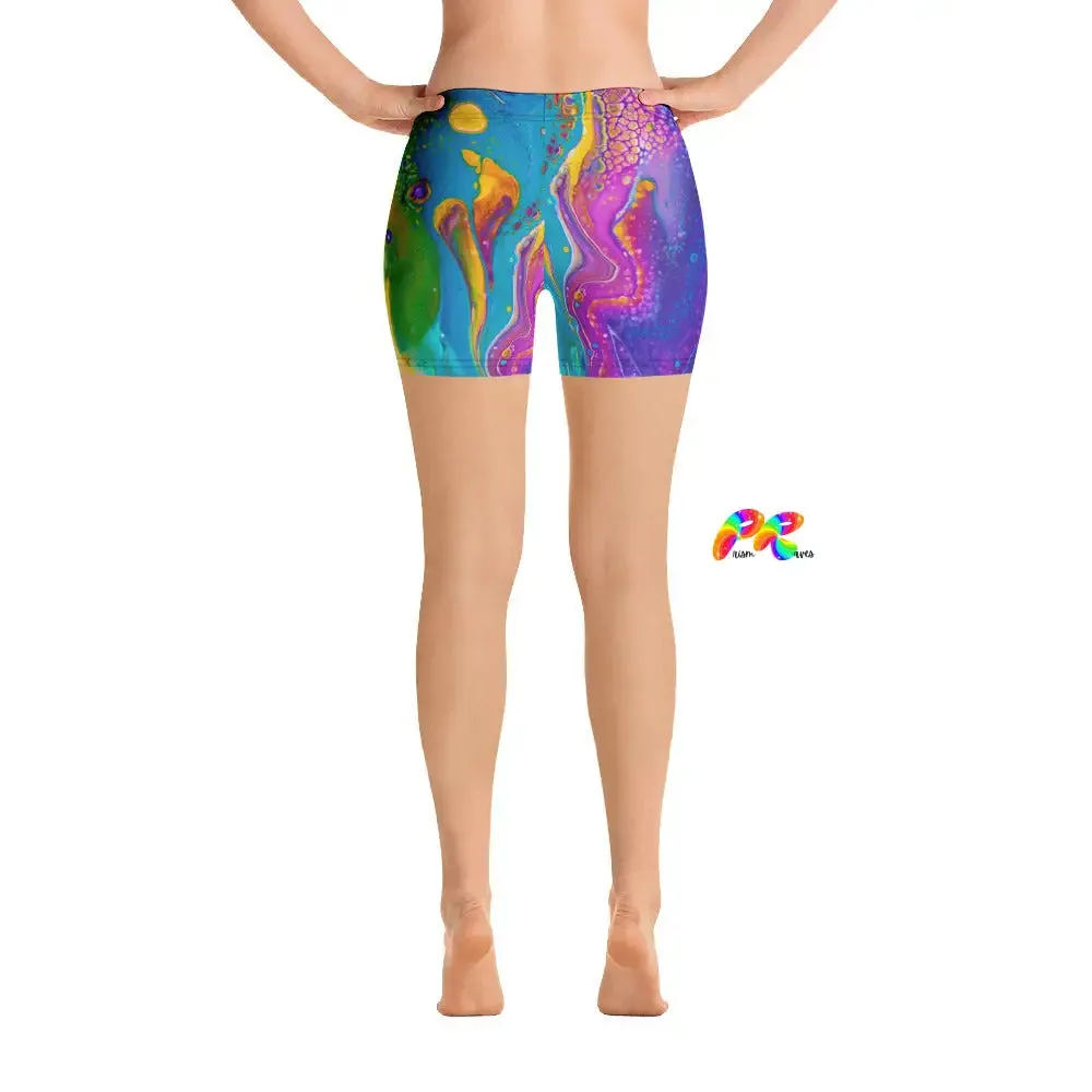 Fluidity Festival Yoga Shorts