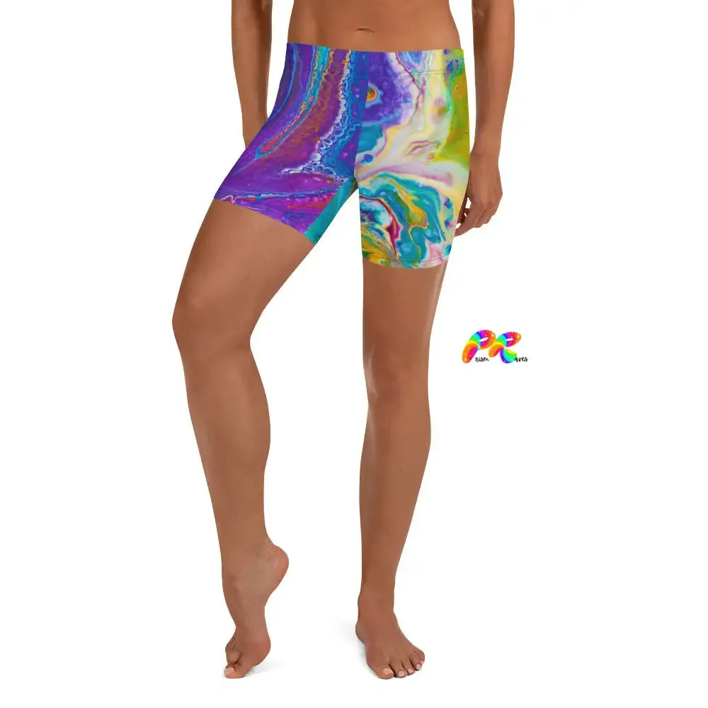 Fluidity Festival Yoga Shorts