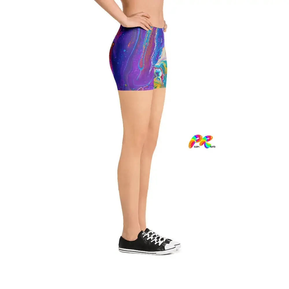 Fluidity Festival Yoga Shorts