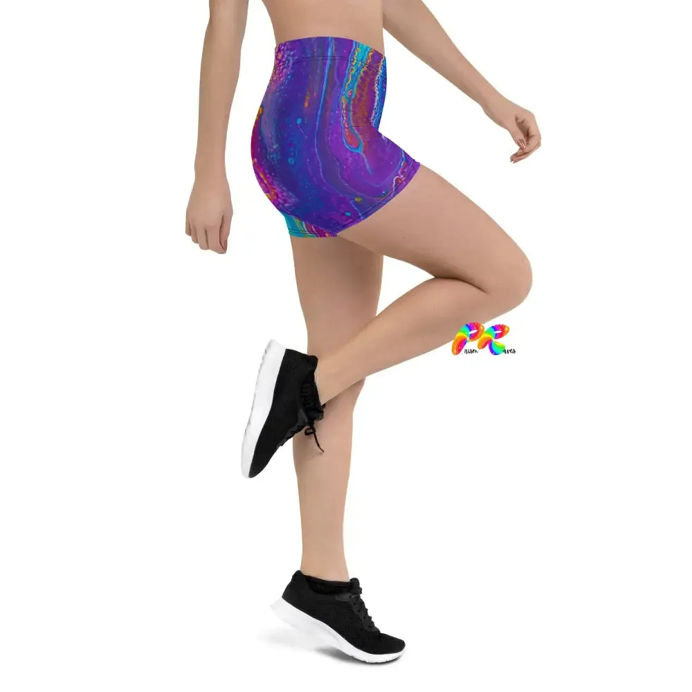 Fluidity Festival Yoga Shorts