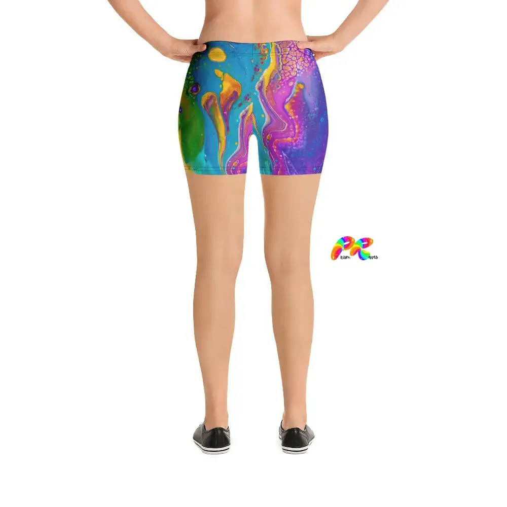 Fluidity Festival Yoga Shorts