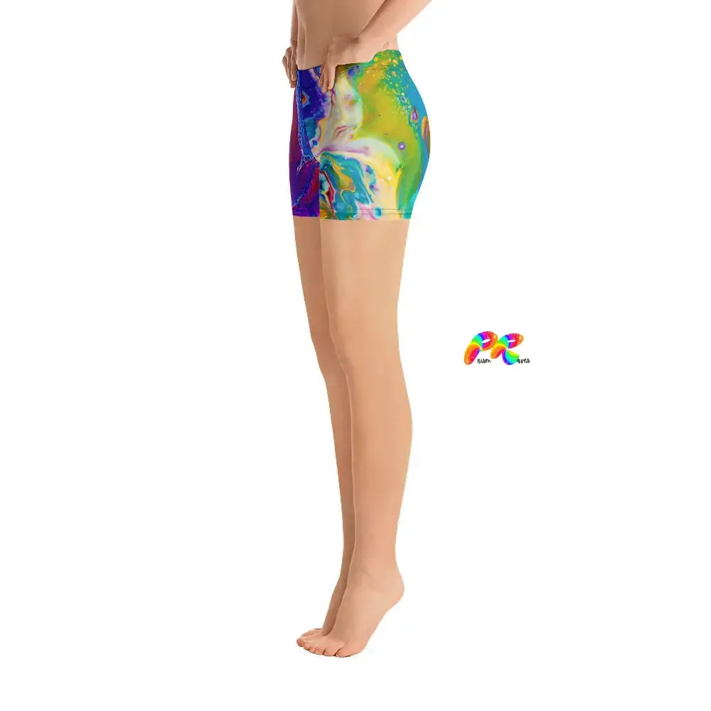 Fluidity Festival Yoga Shorts