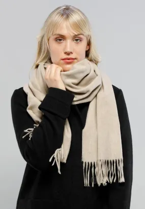 Fraas scarf 625119, cashmink solid oversized