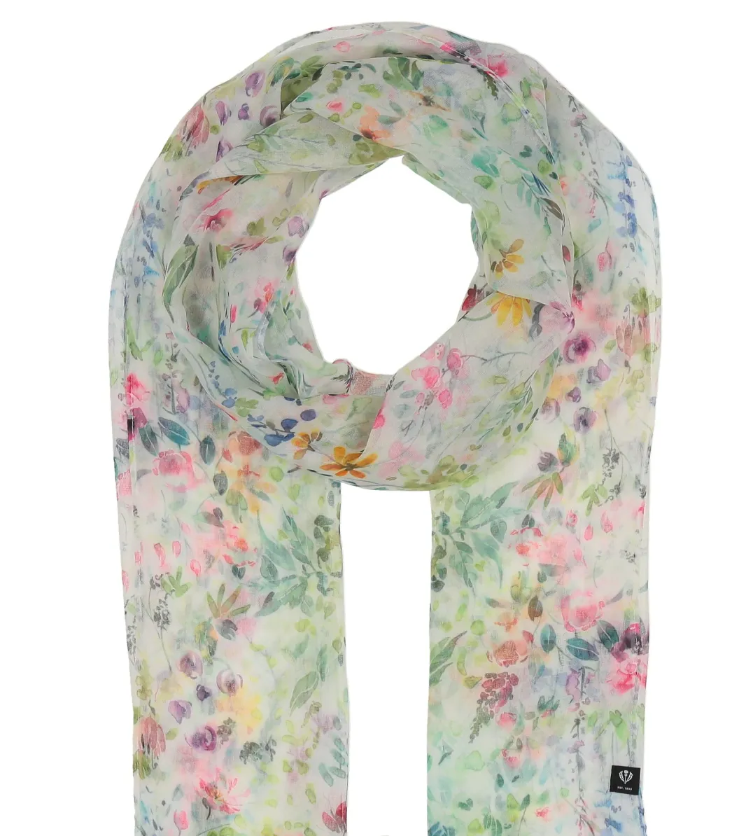 Fraas scarf 640016, floral sustainable