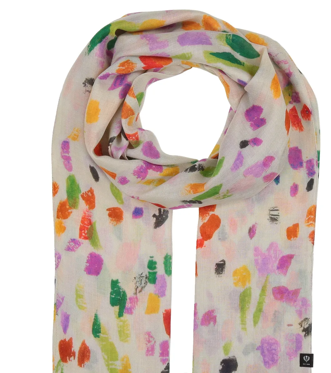 Fraas scarf 640016, floral sustainable