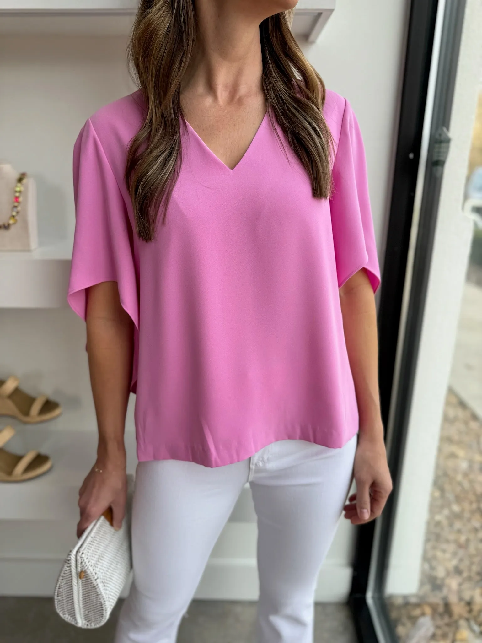 Fuchsia Pink Nina Top