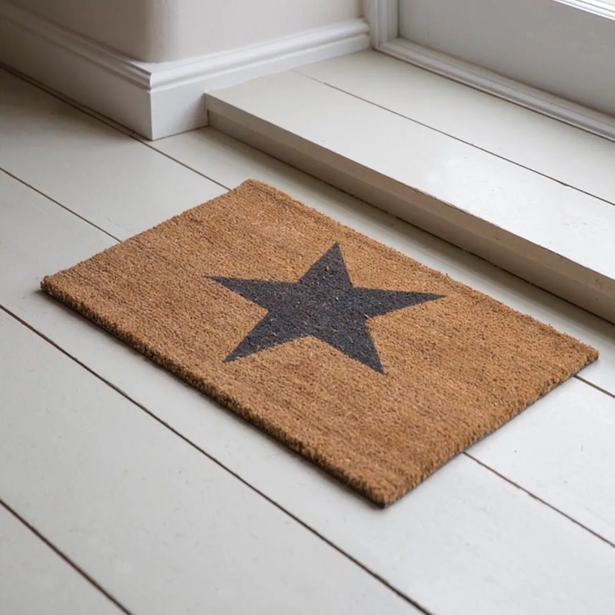 Garden Trading Natural Coir Star Doormats