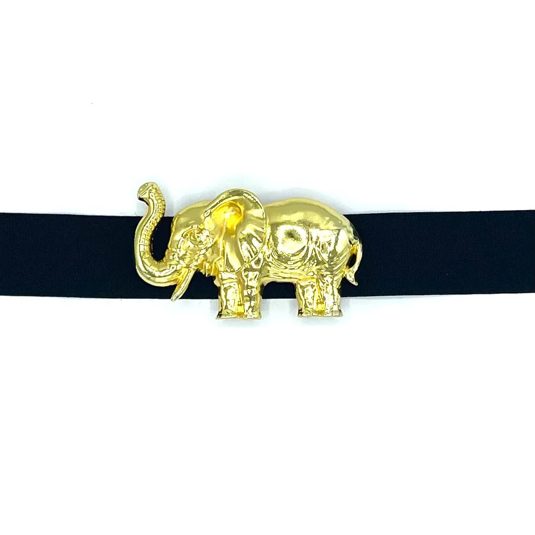 Garland Belt Buckle - Elephant