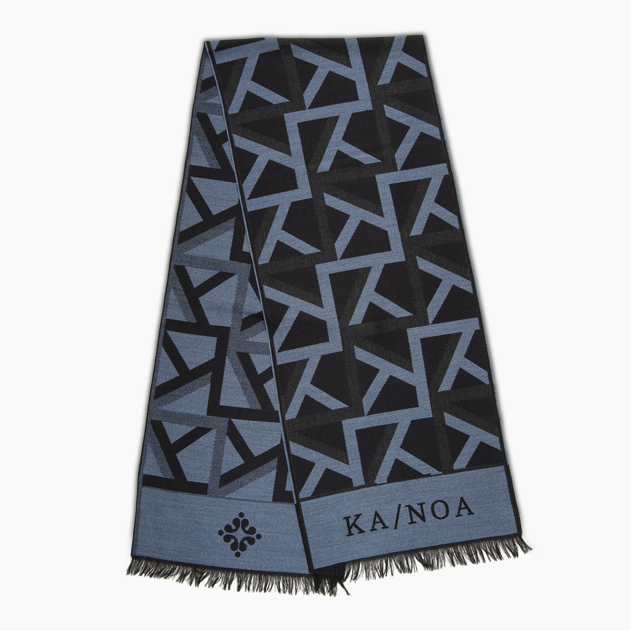 Gurval All Over logo Scarf 100% Wool