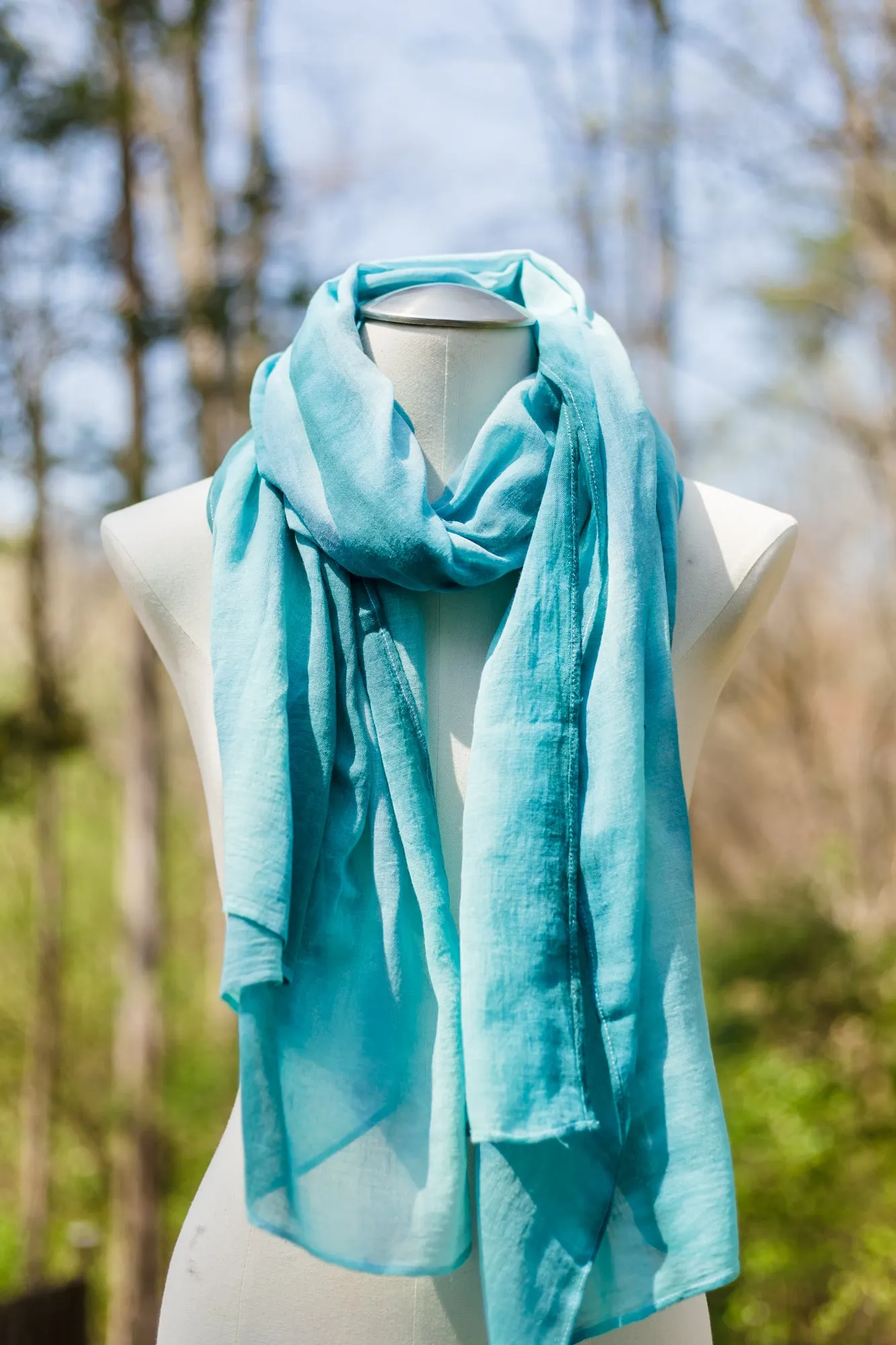 Jade Tie Dye Scarf