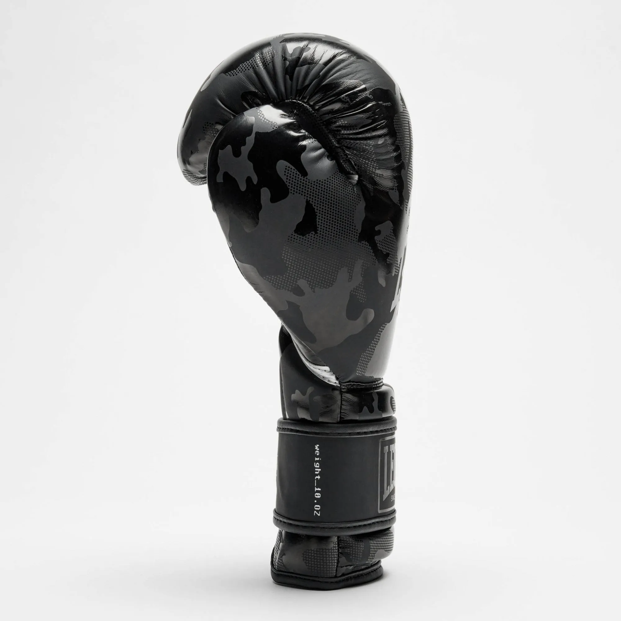 Leone Boxing Glove Camoblack GN327 10oz black