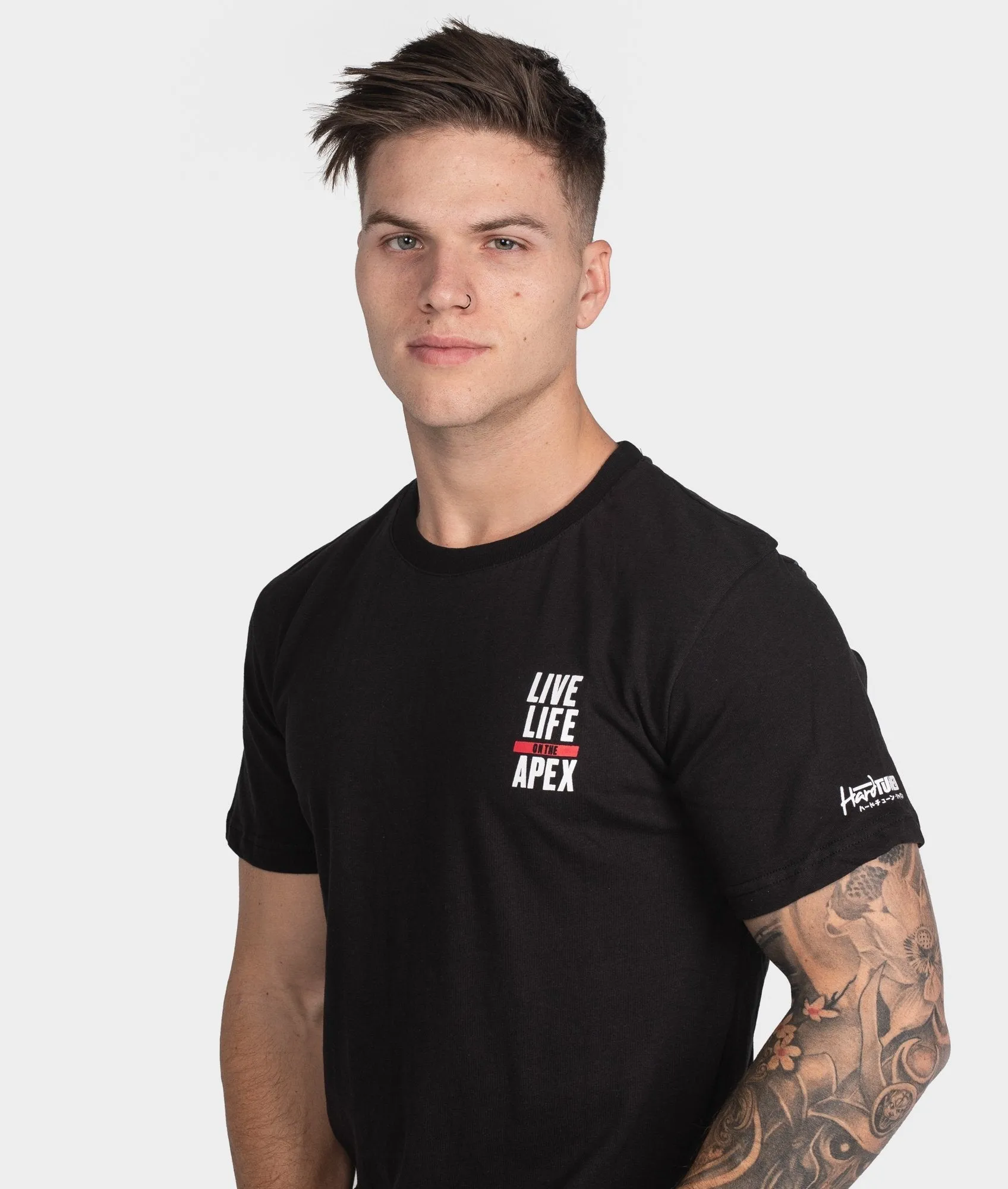 Life on the Apex Tee - Black