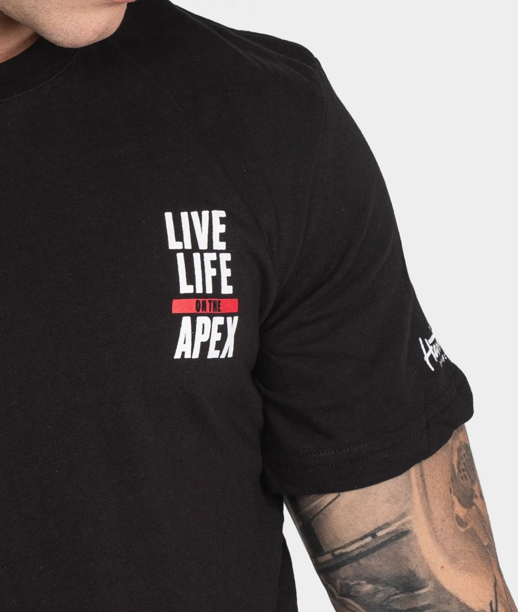 Life on the Apex Tee - Black