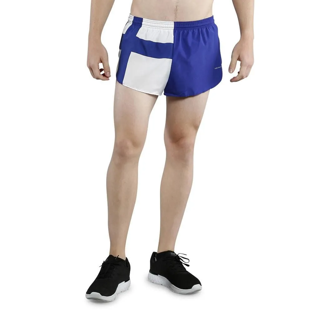 Men's 1" Elite Split Shorts- Finland