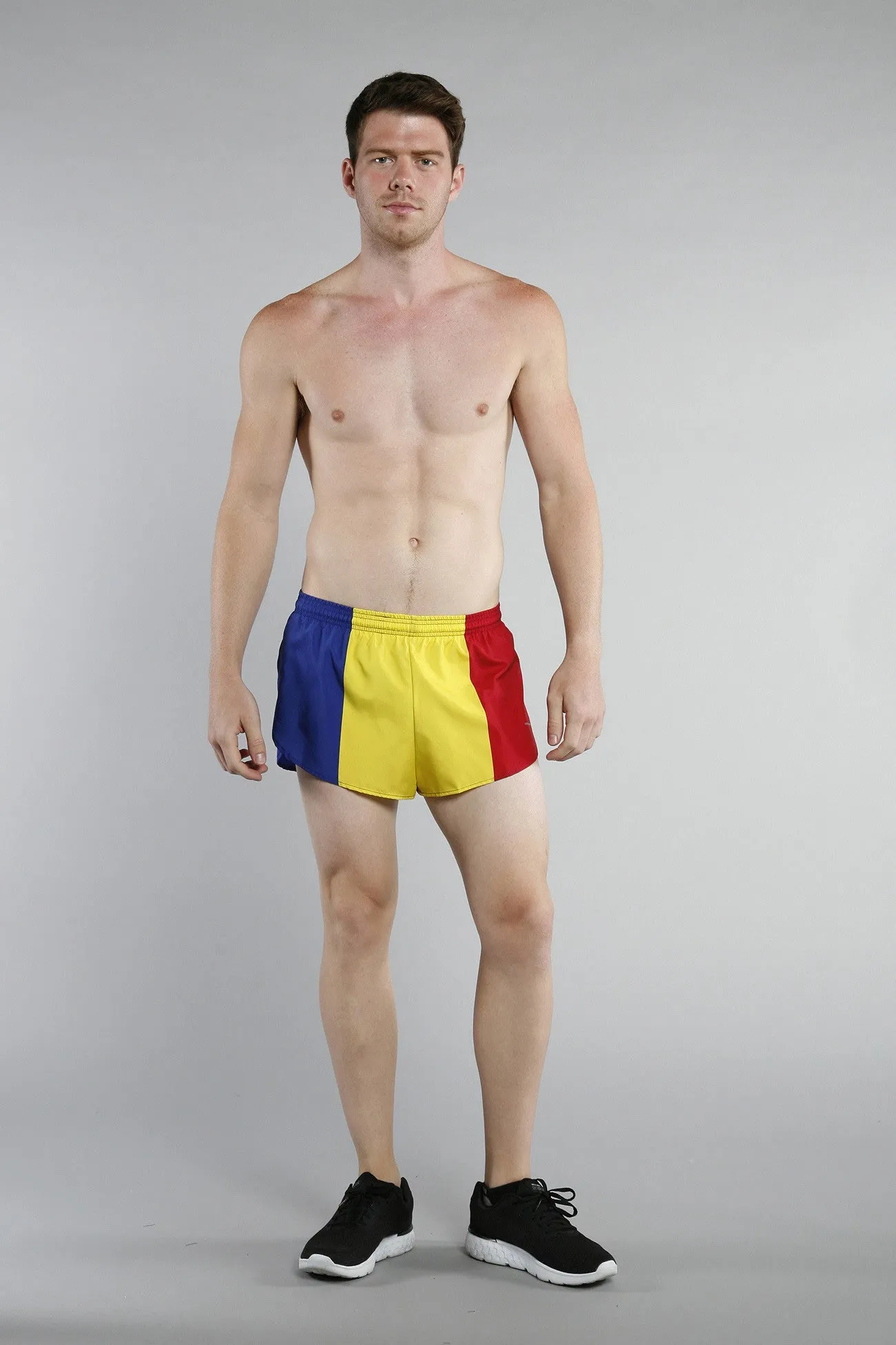 Men's 1" Elite Split Shorts- Romania