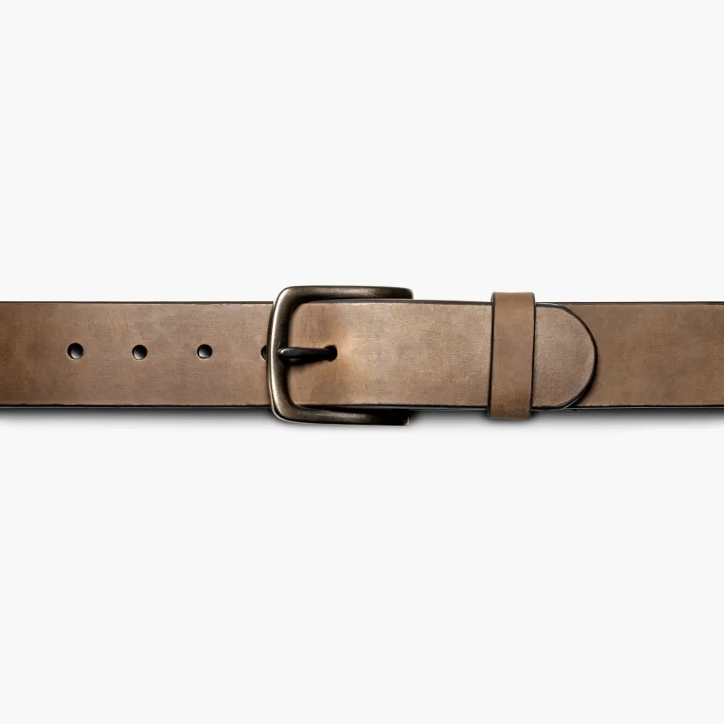 Men's Heritage Leather Belt | Burnt Copper