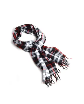 Power Club Plaid Scarf