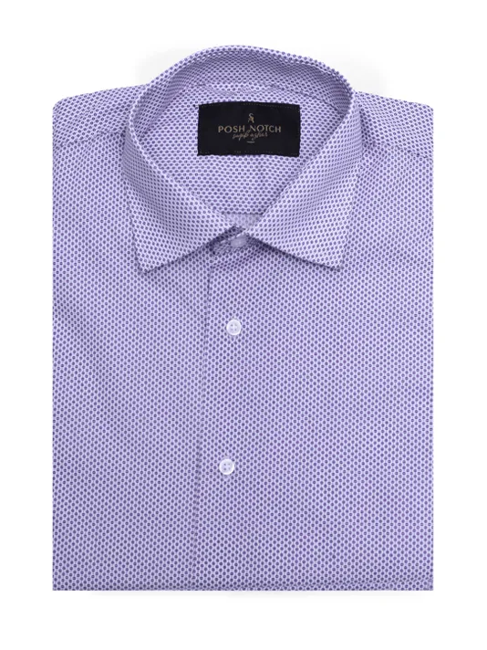 Purple  Woven Casual Shirt