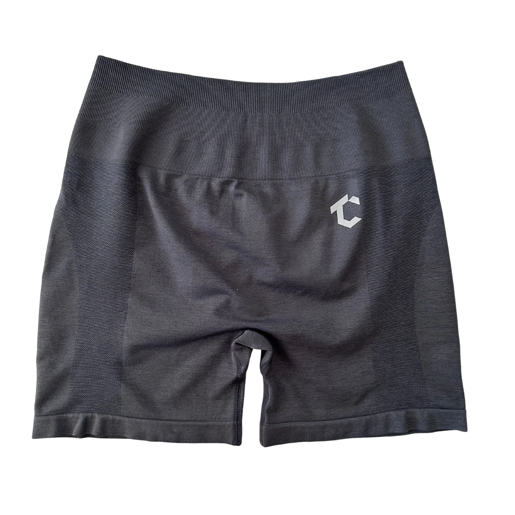 Scrunch Biker Shorts - Gray