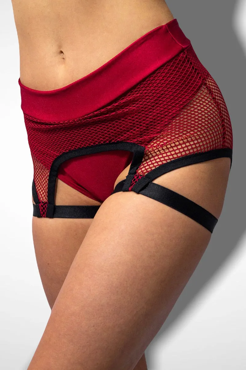 Sorte Coleus Suspender Bottoms - Red