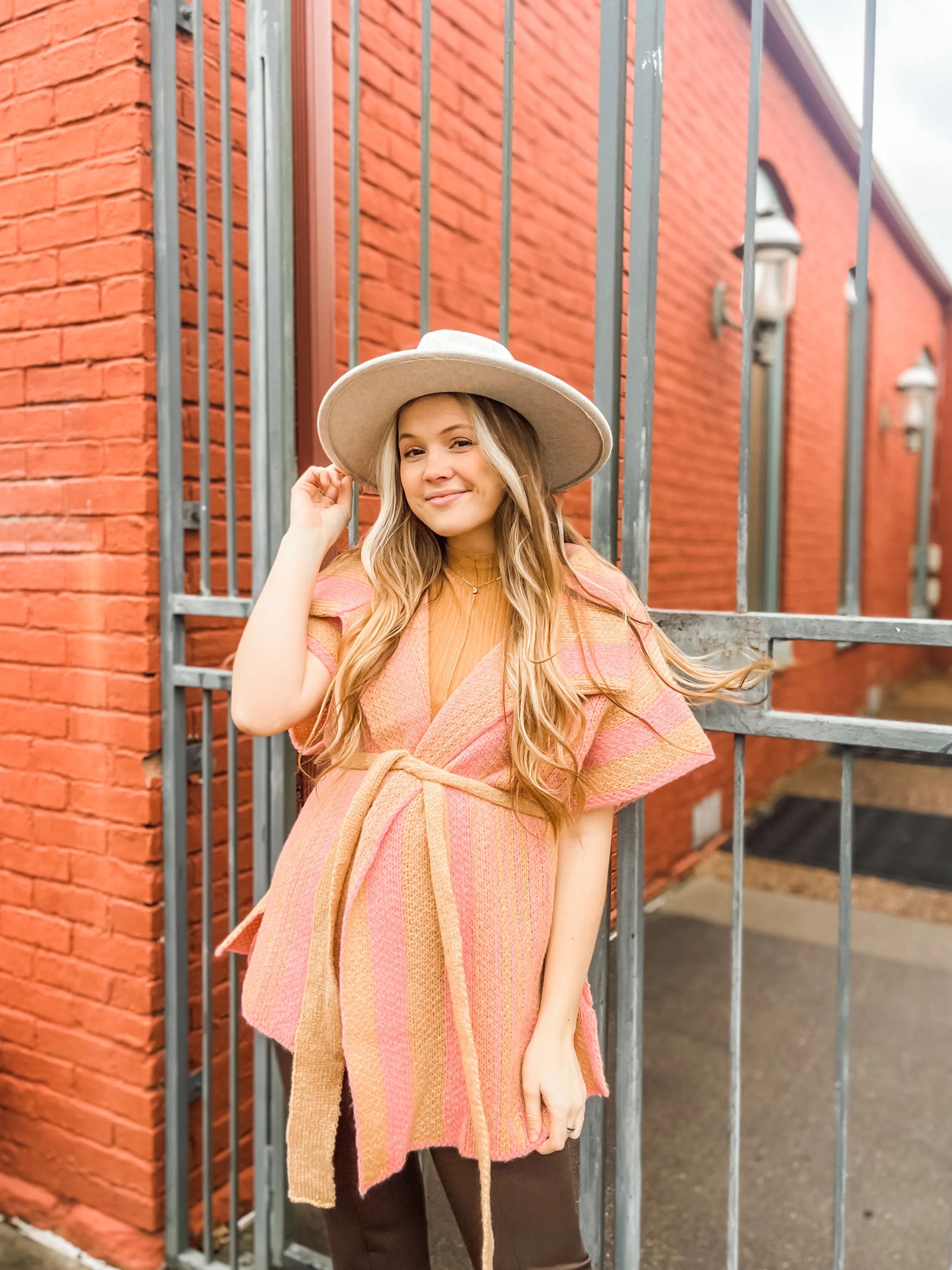 Spring Stroll Belted Cardigan