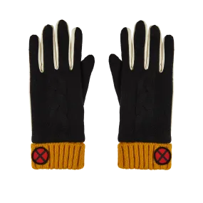 Storm Faux Leather & Knit Gloves