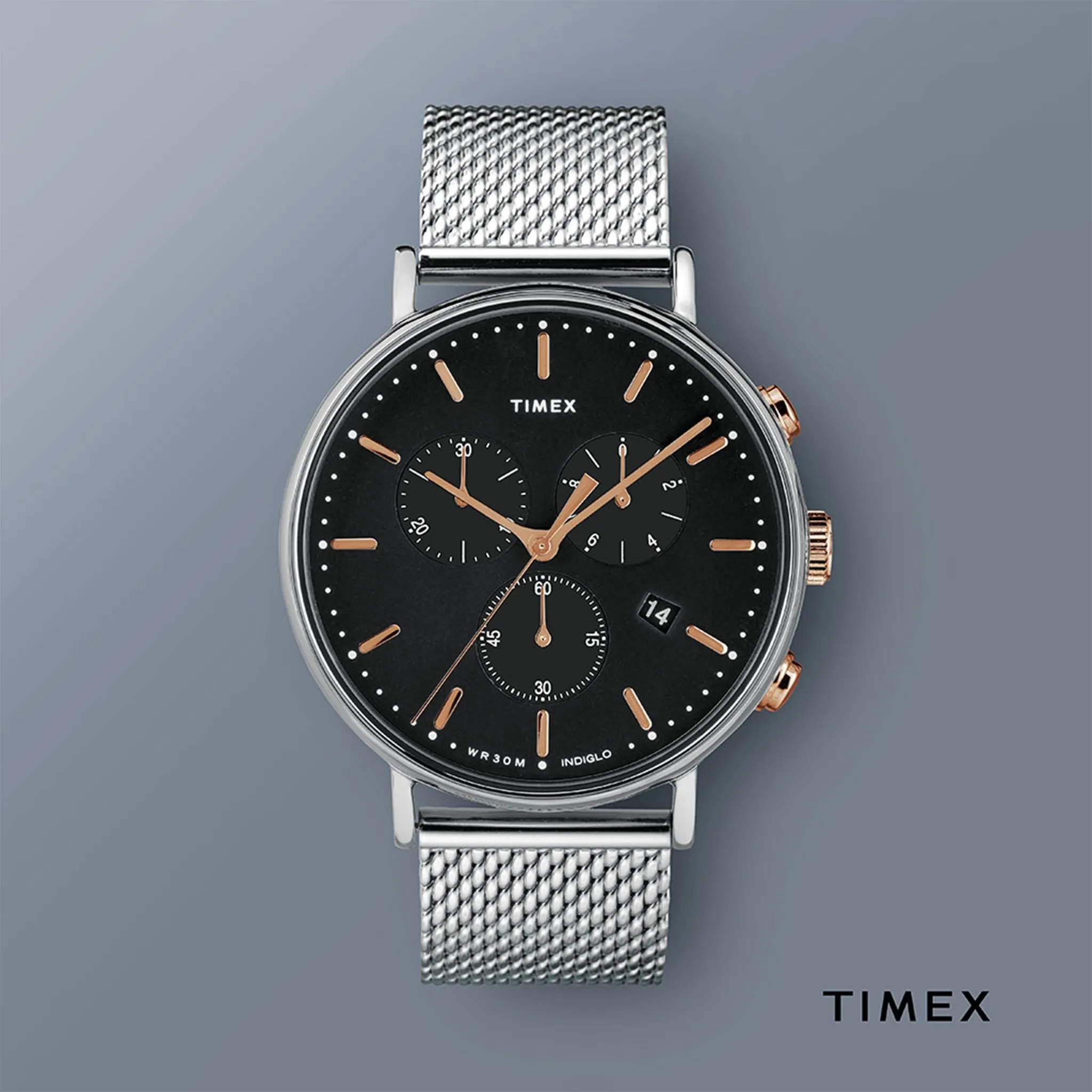 Timex Brass Multi-Function Unisex's Watch TW2T11400